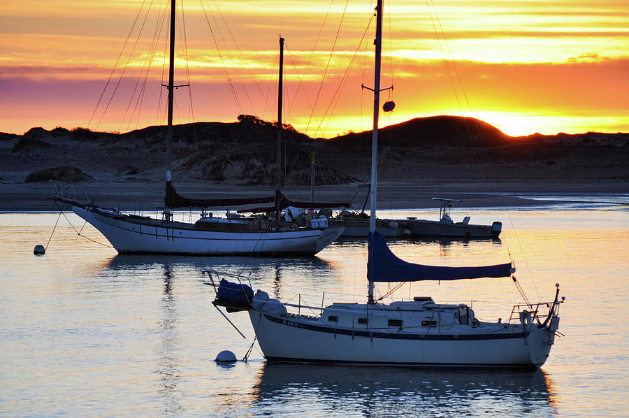 Morro Bay Sunset II Photograph by Kyle Hanson