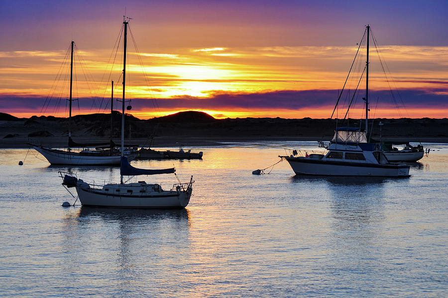 Sunset Photograph - Morro Bay Sunset by Kyle Hanson