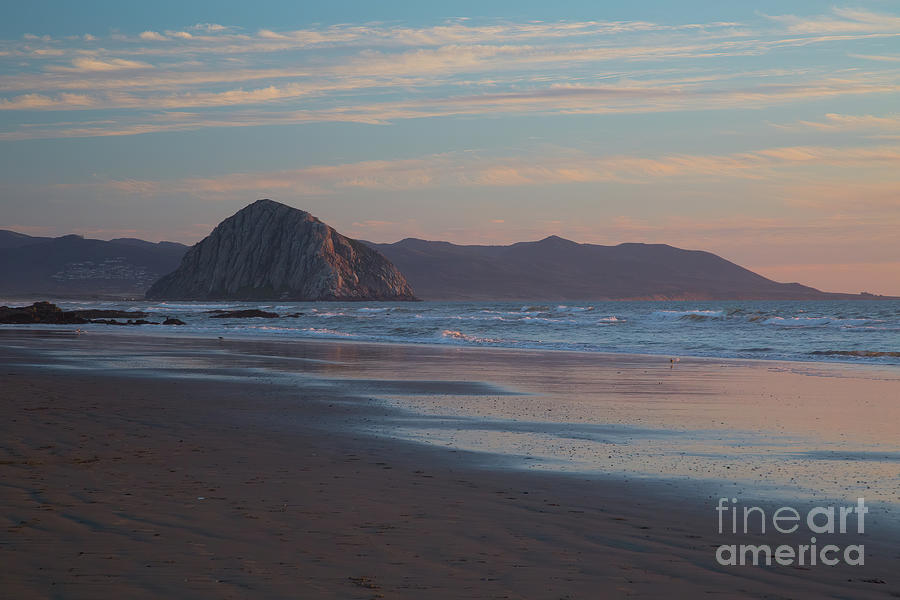 Morro Rock Photograph - Morro Rock Afternoon 8B5452 by Stephen Parker