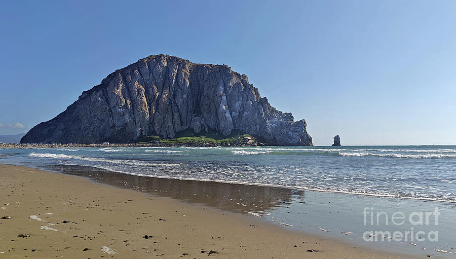 Morro Rock In May Photograph by Michael Rock