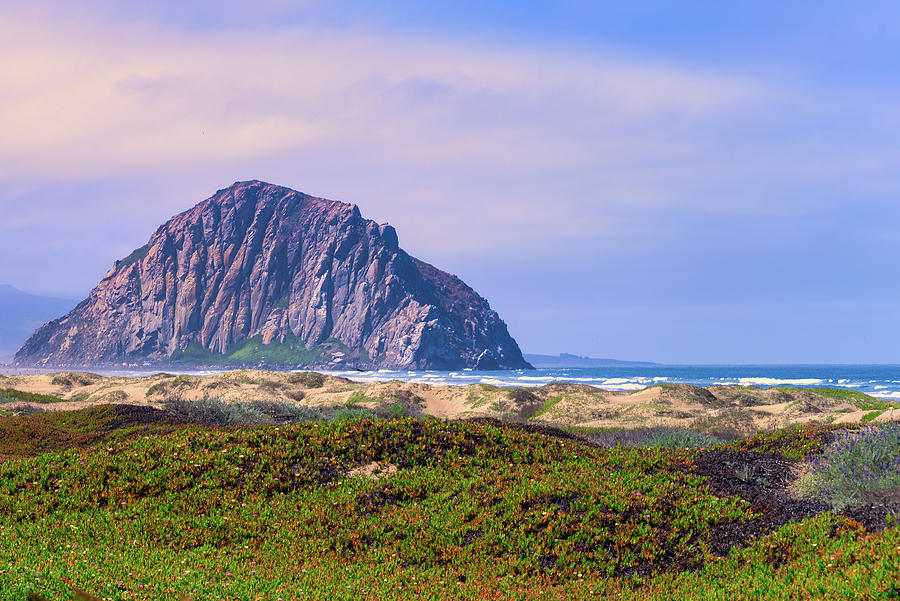 Morro Rock Photograph by Matthew DeGrushe