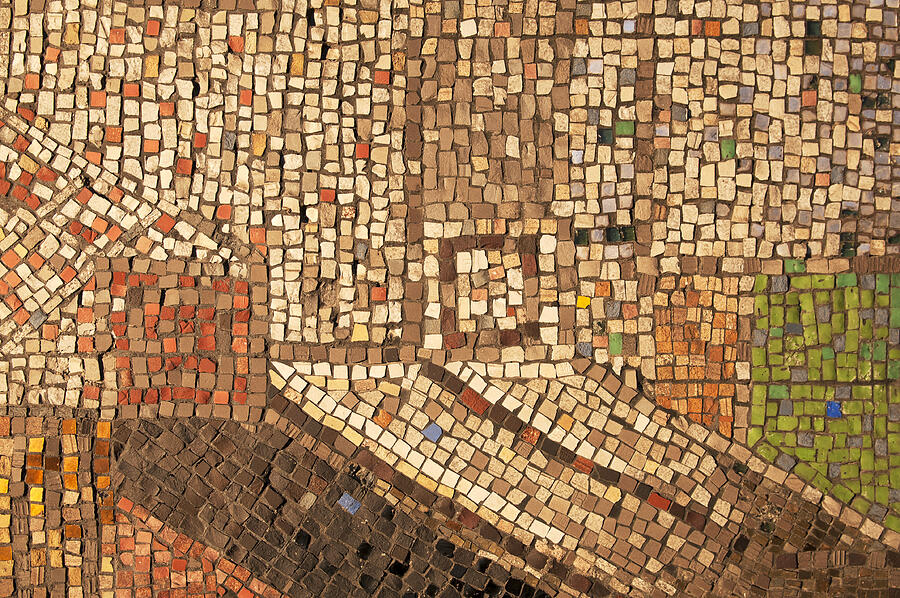 Mosaic Background Photograph by Seewhatmitchsee