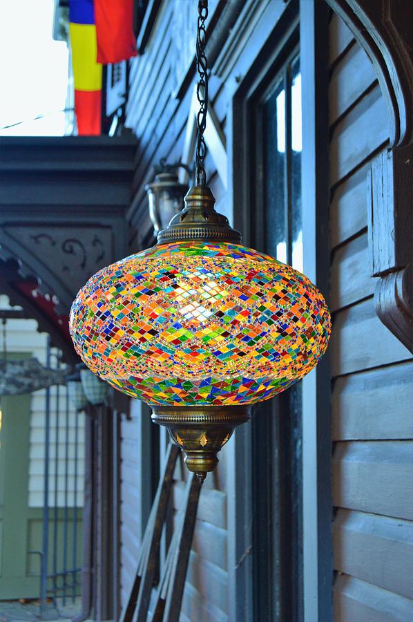 Mosaic Lamp Photograph