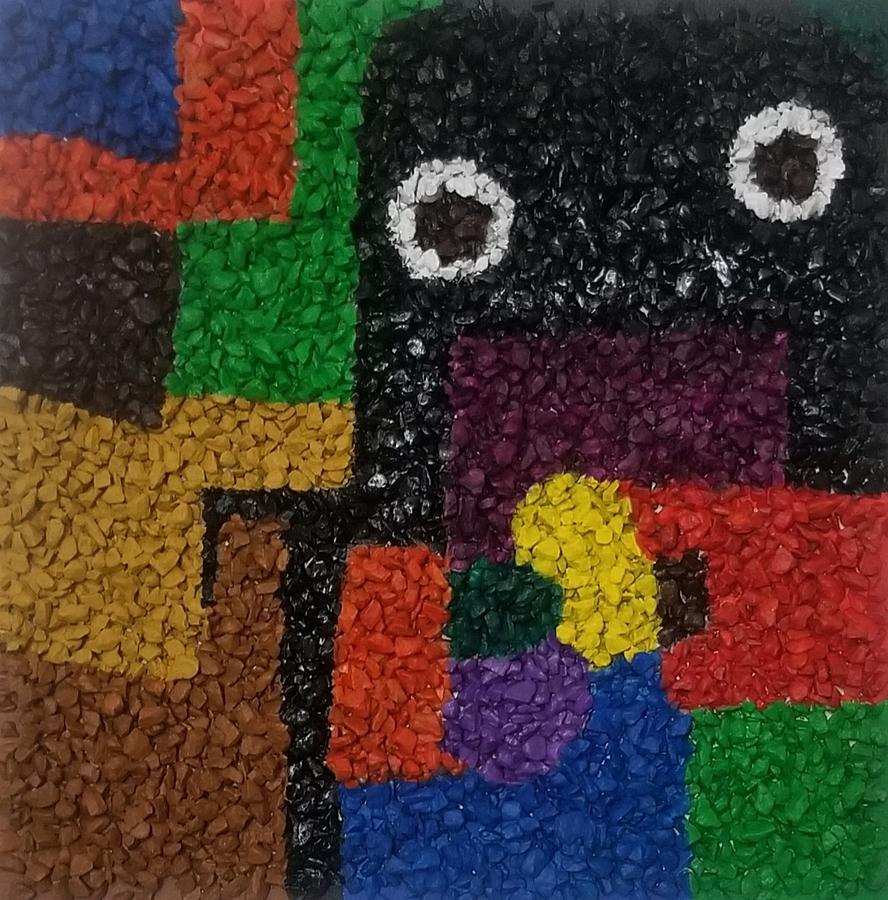Mosaic Puzzle Android Art Mixed Media by Steve Moses Fine Art America