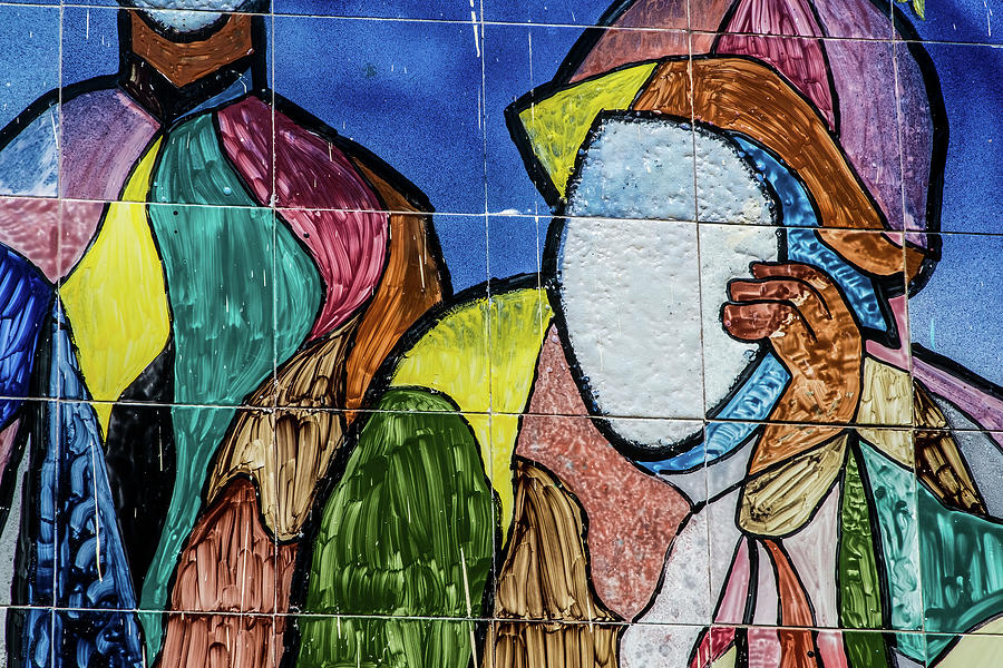 Mosaic Street Art, Havana. Cuba Photograph by Lie Yim