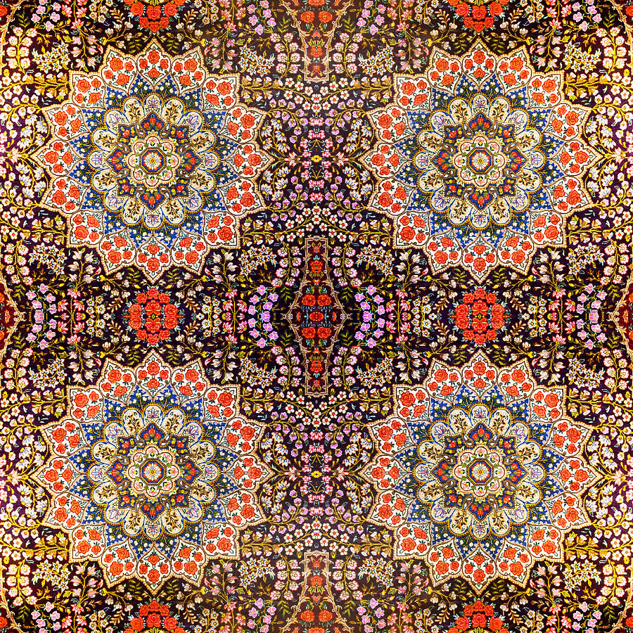 Mosaics Textile Art Photograph by Munir Alawi