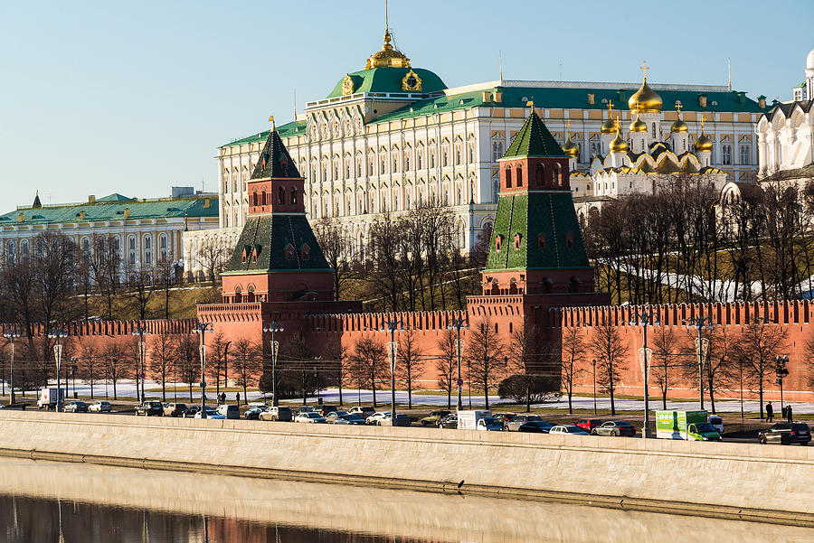 Moscow Kremlin and Grand Palace Photograph by OlgaVolodina