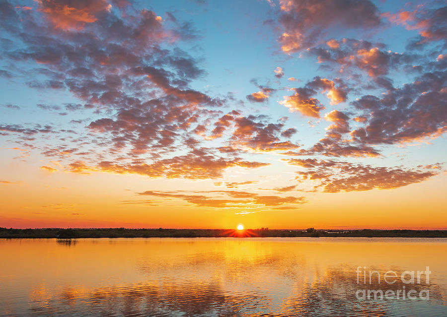 2019 Photograph - Mosquito Lagoon Sunset 1 by Edie Ann Mendenhall 2019 Photograph - Mosquito Lagoon Sunset 1 by Edie Ann Mendenhall