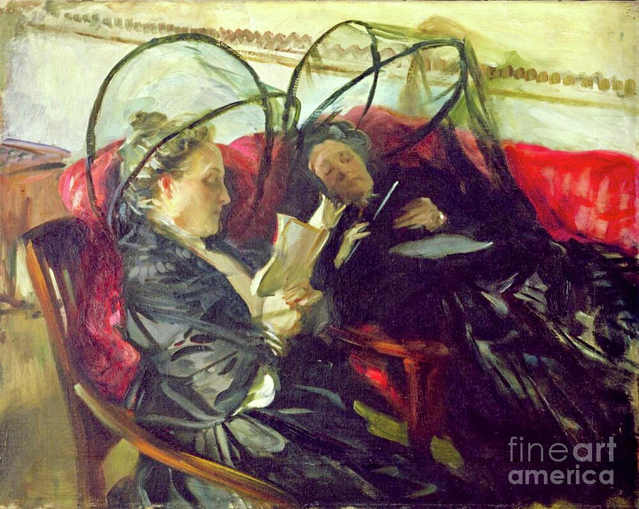 John Singer Sargent Painting - Mosquito Nets  by John Singer Sargent