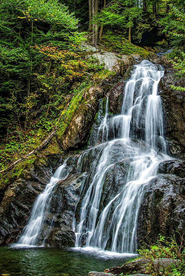 Moss Glen Falls S12 Photograph by Ron Mouser - Fine Art America