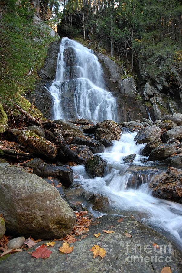 Moss Glen Falls VT Photograph by Steve McGrath - Pixels