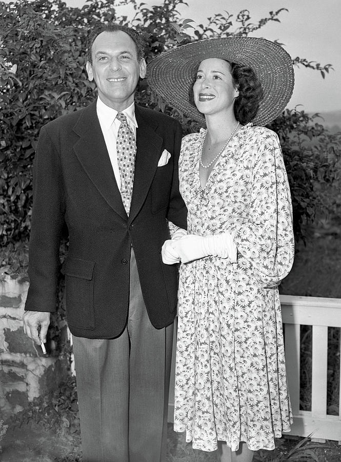 Moss Hart and Kitty Carlisle Wedding Photograph by Mikel Yeakle - Fine ...