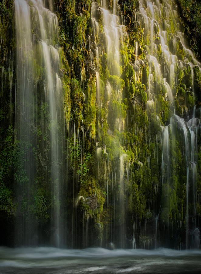 Mossbrae Falls Photograph by Peter Boehringer