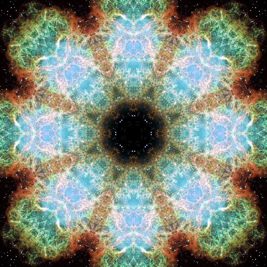 Space Mandala no7 Digital Art by Grant Osborne | Fine Art America