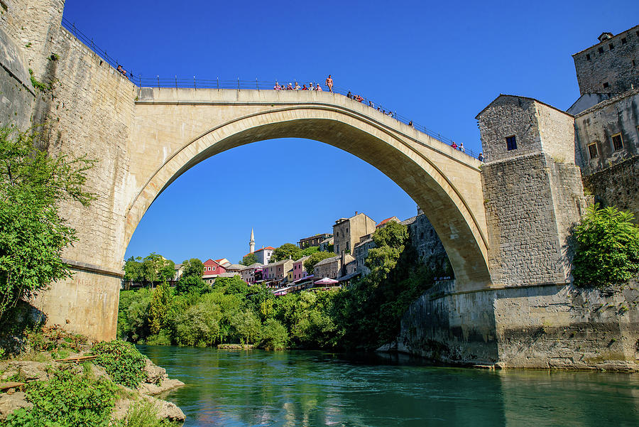 Mostar Bridge in Bosnia and Herzegovina Photograph by Chun Ju Wu - Fine ...