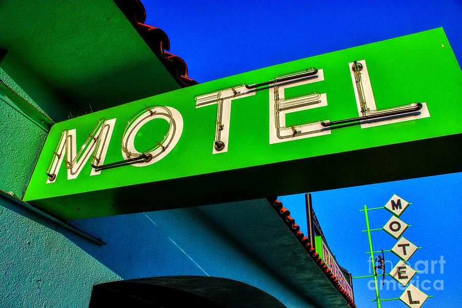 Motel Photograph by Rodney Lee Williams