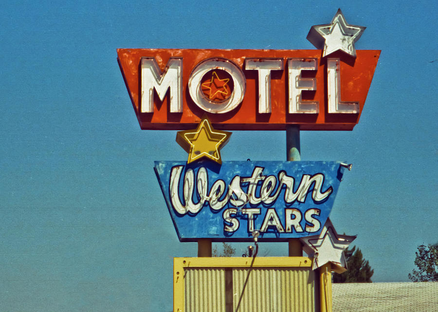 Motel Western Stars Photograph by Matthew Bamberg