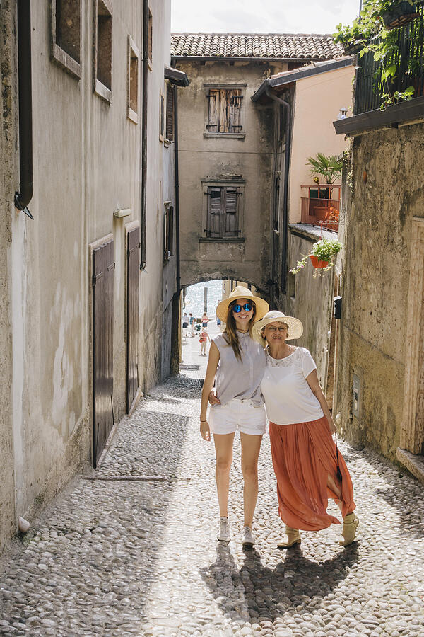 Mother & daughter on vacation Photograph by Hello Lovely