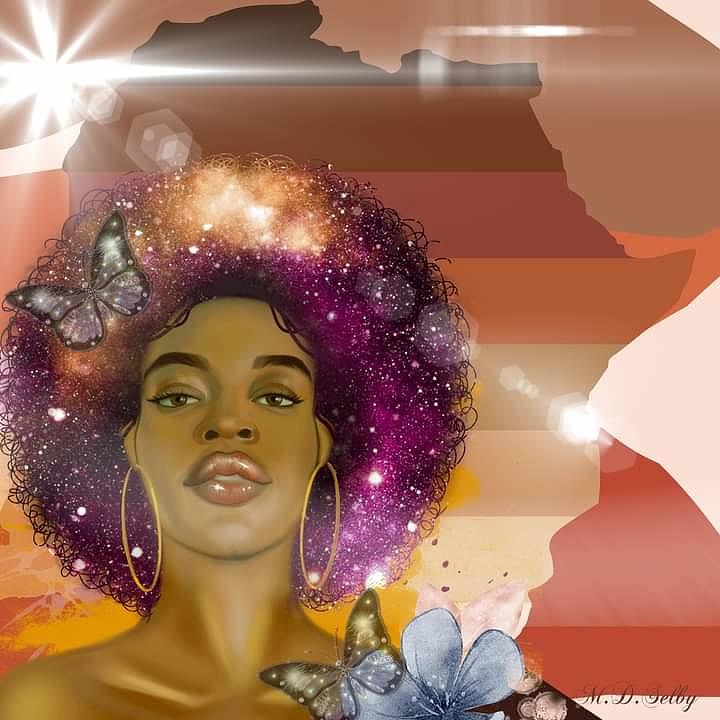 Mother Africa Digital Art by Malik Selby | Fine Art America