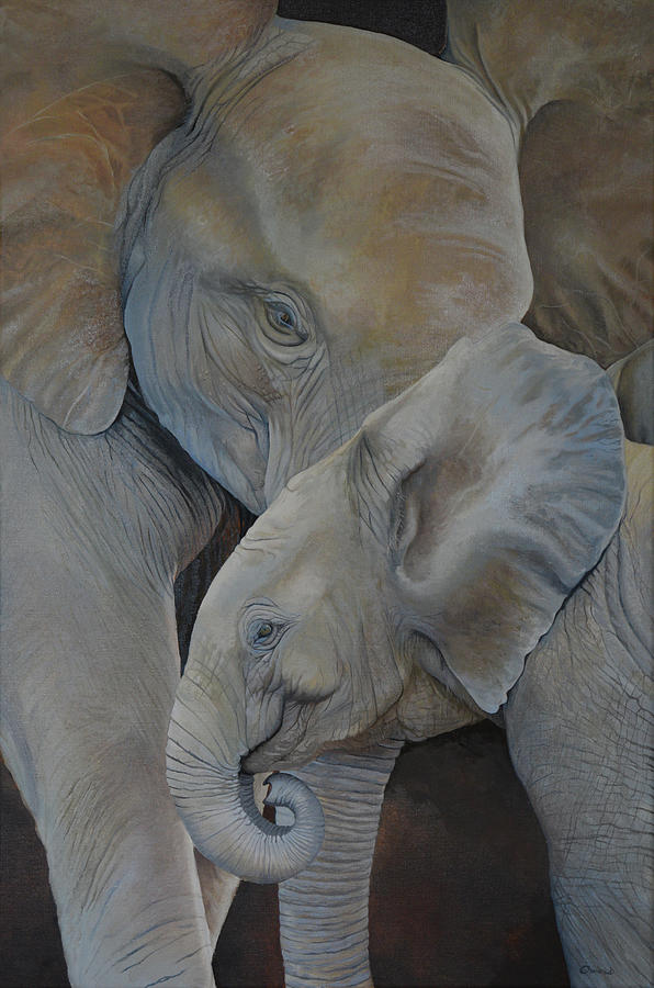 Mother and Child Painting by Charles Owens