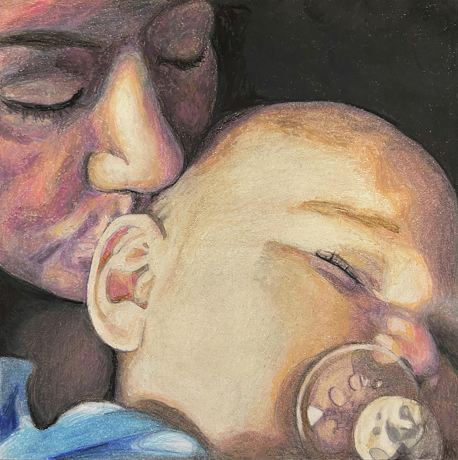 Mother and Child Painting by Jean Haynes