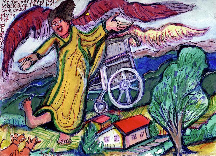 Mother Could Fly Mixed Media by Glen Ayers Mother Could Fly Mixed Media by Glen Ayers