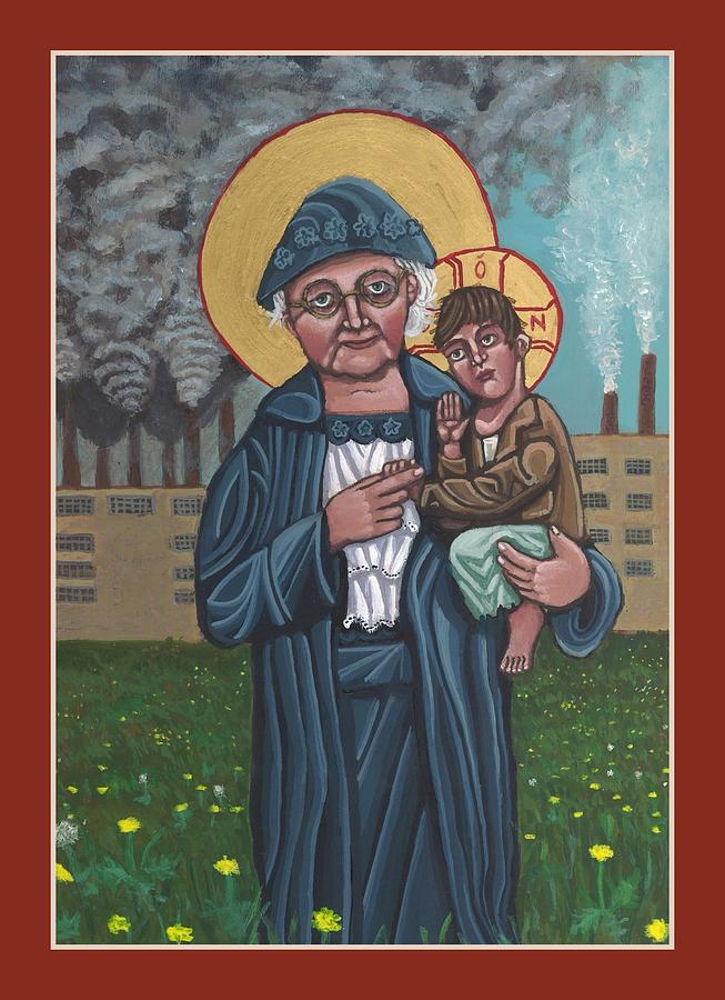 Mother Jones Painting by Kelly Latimore