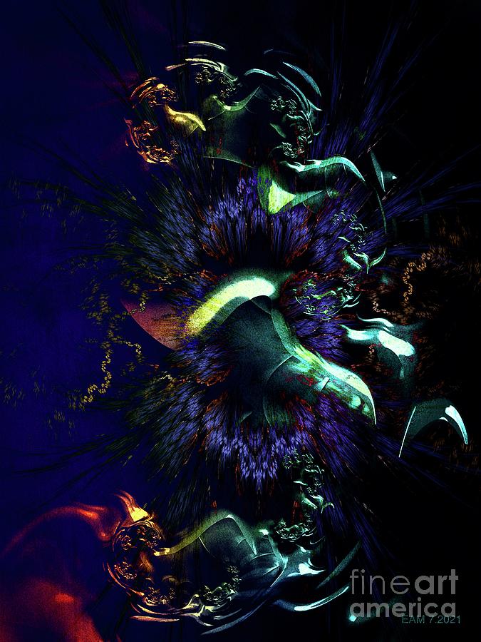 Mother Nature In Abstract Digital Art