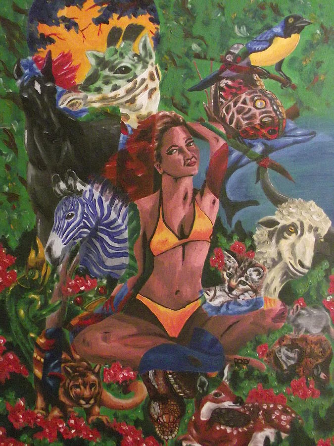 Mother Nature Painting by Scott Dokey