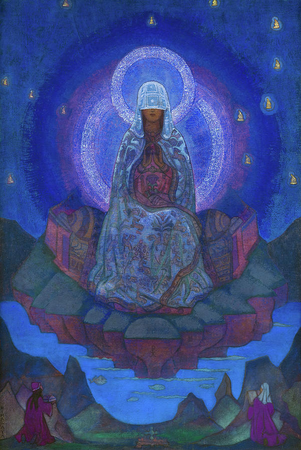 Avatar Painting - Mother of the World, 1937 by Nicholas Roerich