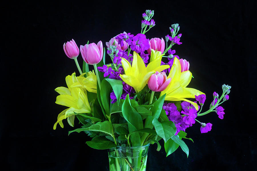 Mothers Day Bouquet x100 Photograph by Rich Franco