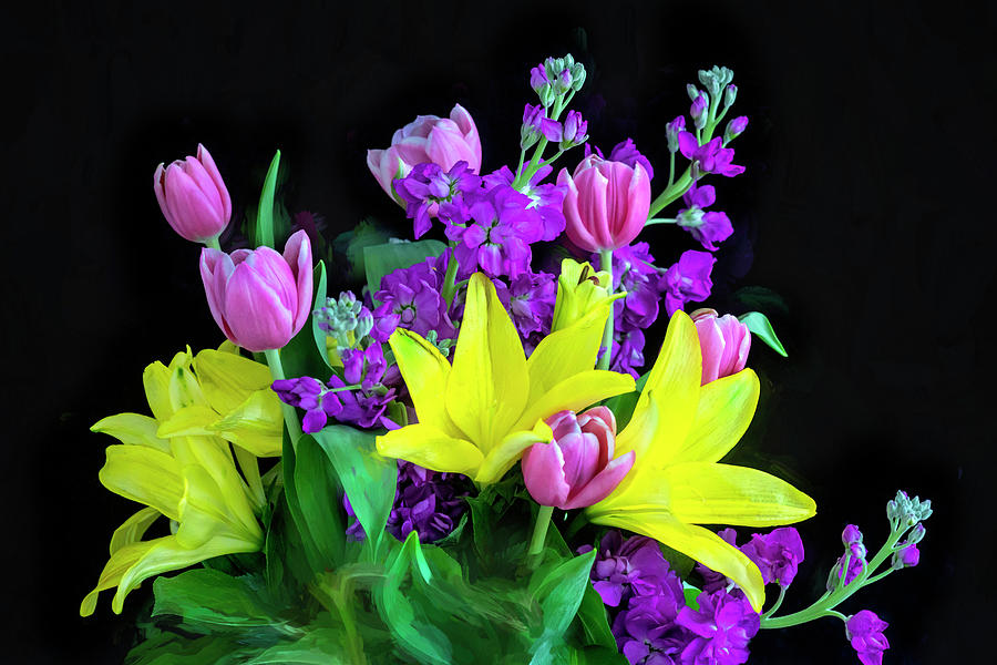 Mothers Day Bouquet x105 Photograph by Rich Franco
