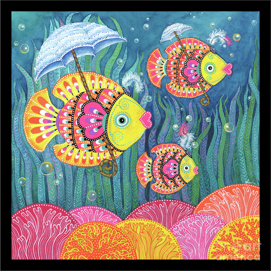 Fish Painting - 5. Mothers Day Celebration by Nonna Mynatt