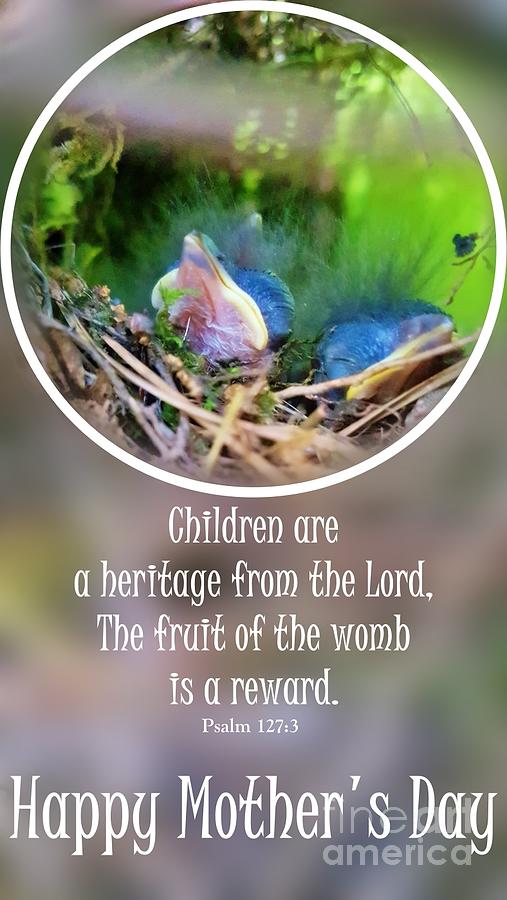 Children Are A Heritage From The Lord Photograph