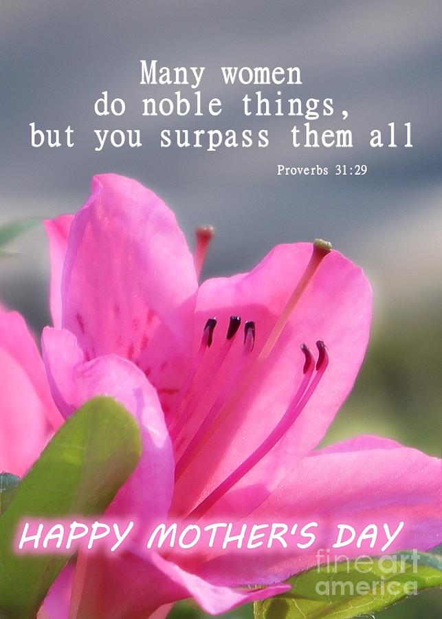 You Surpass Mothers Day Greeting Photograph