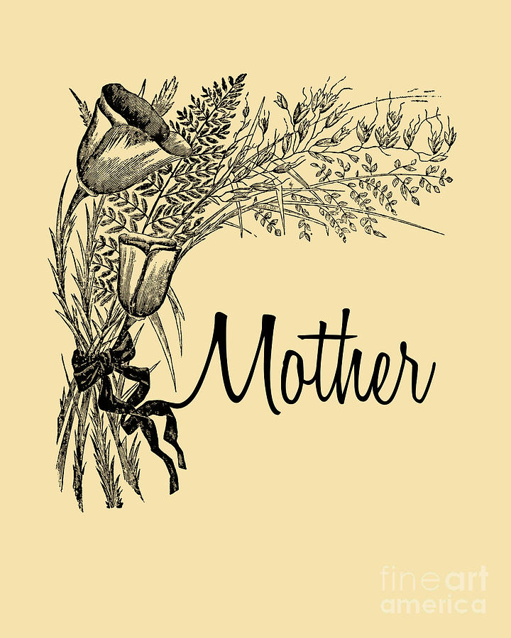Parenthood Movie Digital Art - Mothers Day Poppies by Madame Memento