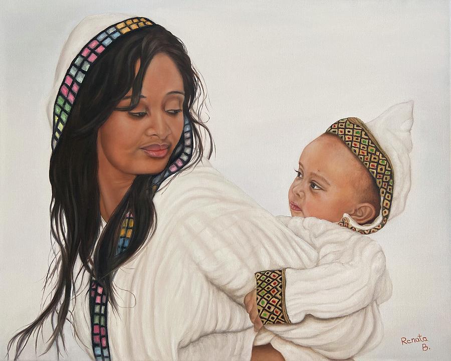 Mothers Love  Painting by Renata Bosnjak