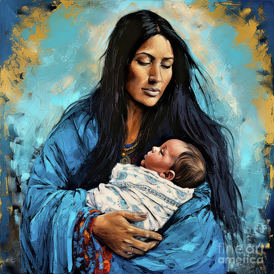 Mothers Love Painting by Tina LeCour