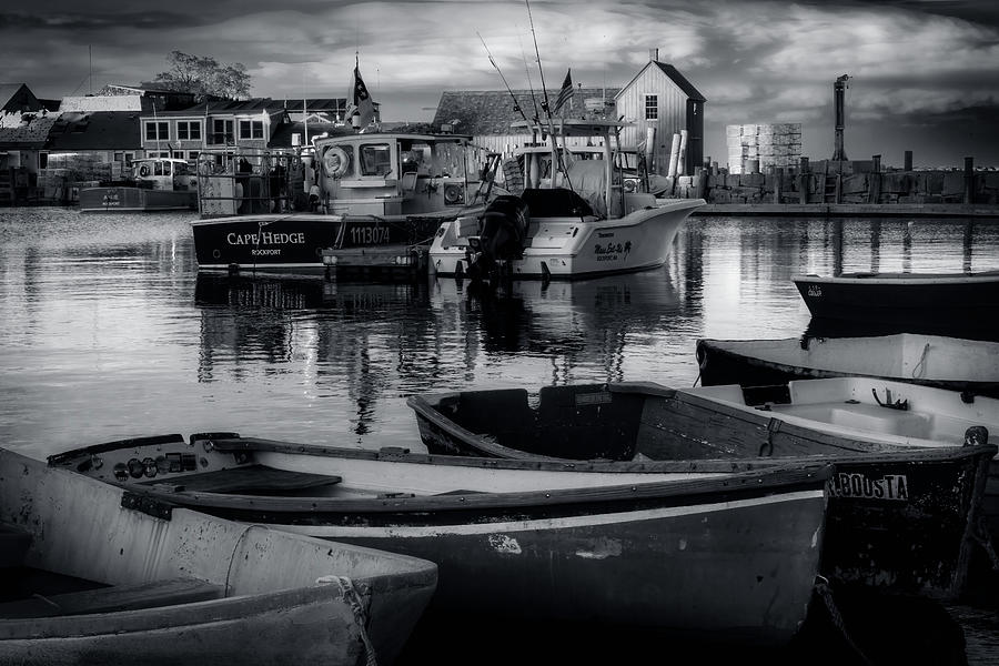 Motif #1 Black and White Photograph by Ken Smith