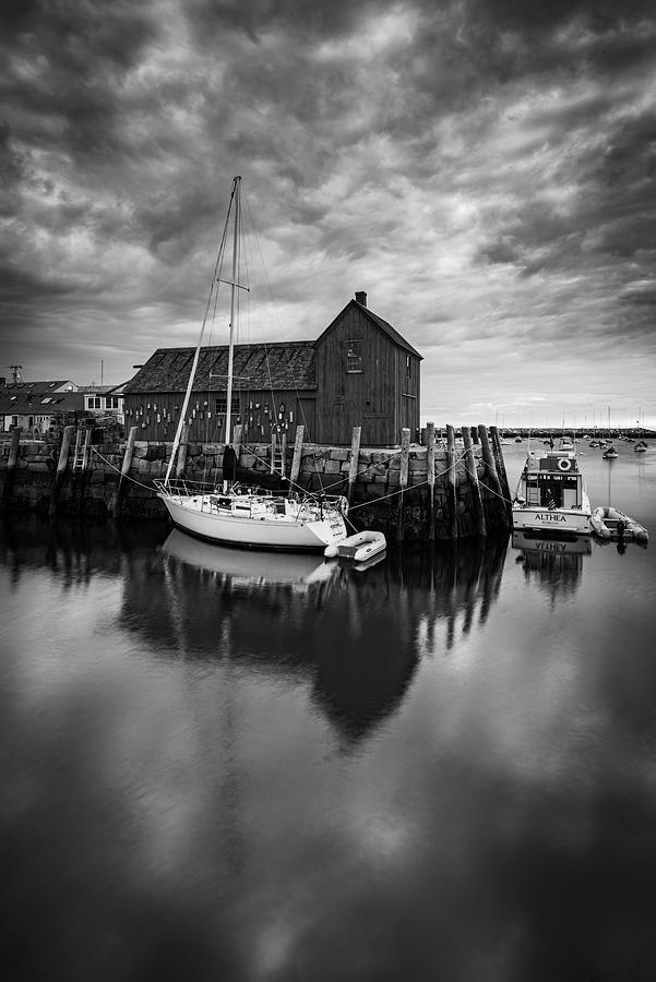Motif #1 In Black and White Photograph by Kristen Wilkinson