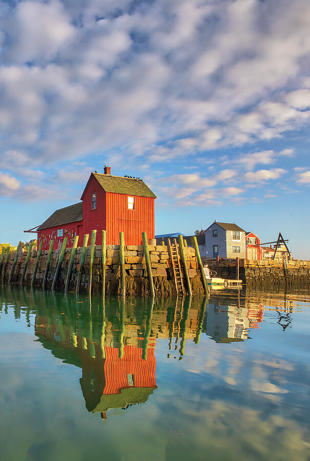 Motif Number One Rockport Reflection Cape Ann Massachusetts Photograph by Juergen Roth Motif Number One Rockport Reflection Cape Ann Massachusetts Photograph by Juergen Roth