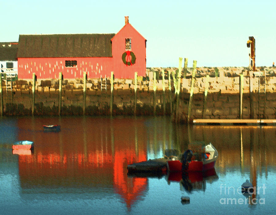 Motif Number One with Reflection Digital Art by Mary Capriole
