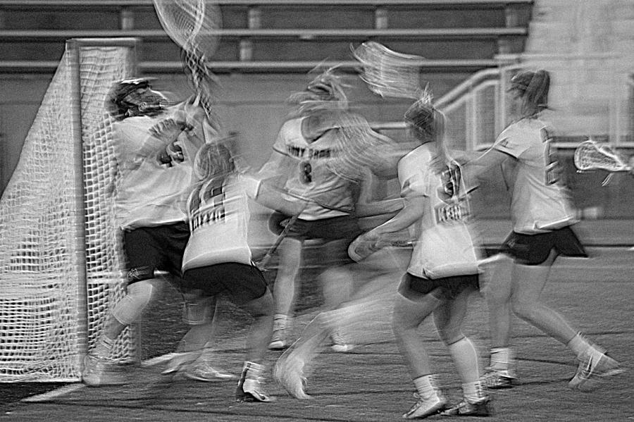 Motion Of Lacrosse Photograph by Steven Macanka