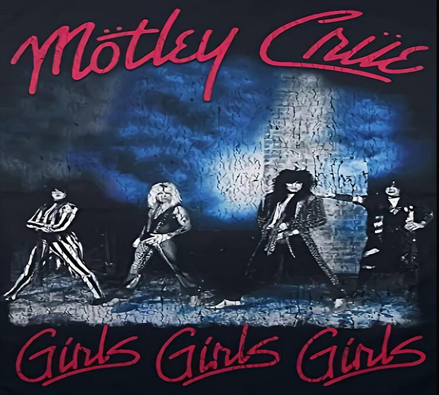 Motley Crue Digital Art by Isaaca Jensen - Fine Art America