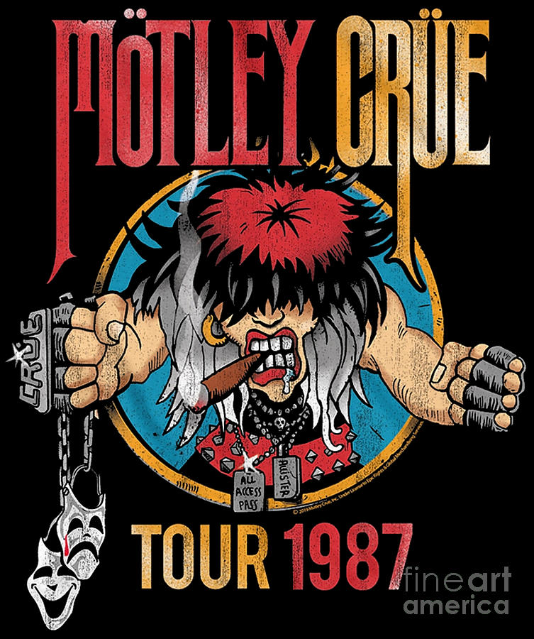 motley crue tour 1987