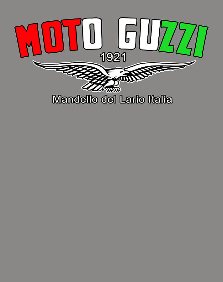 Moto Guzzi Wings Motorcycle Biker Classic Retro Vintage T Shirt Summer ...