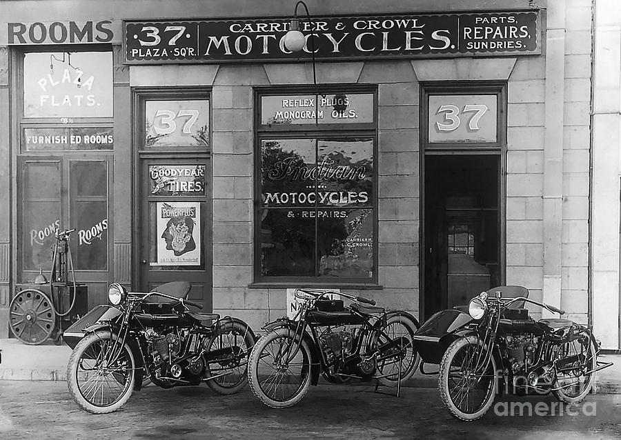 Motorcycle Dealership Photograph by Jon Neidert