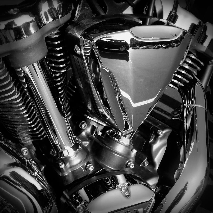 Motorcycle Detail Photograph
