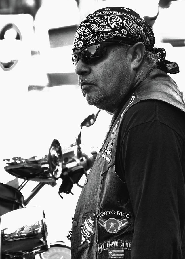 Motorcycle rider Photograph by James Mayo - Fine Art America