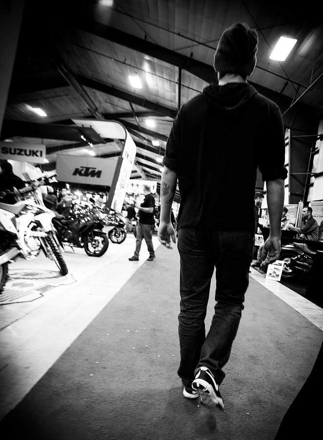 Motorcycle show Photograph by Jim Whitley
